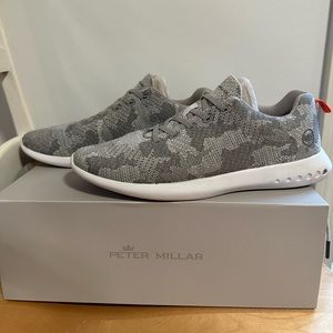 Peter Millar size 11.5 Men’s Hyperlight Glide Sneakers- Gray Camo